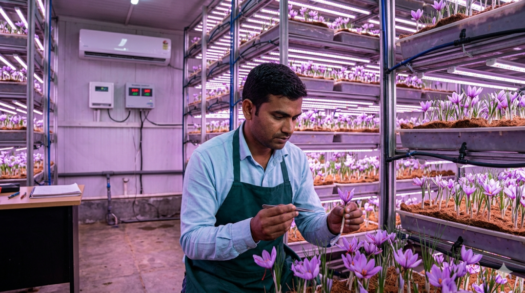 Saffron Farming